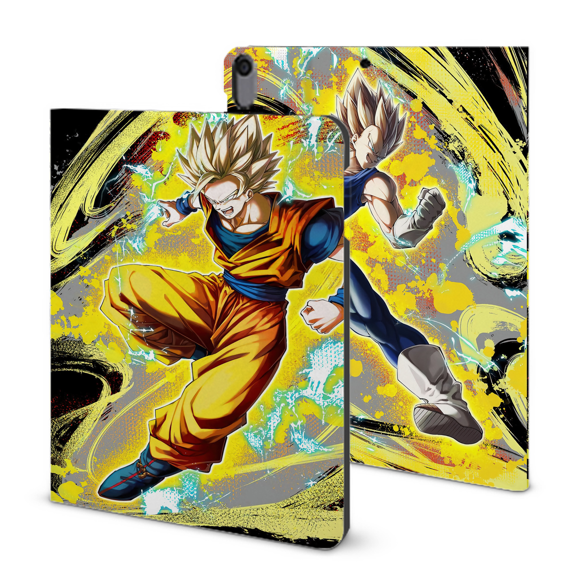 （画像用） ドラゴンボール DRAGON BALL IPad ケース ブック型 PUレザー TPU 耐衝撃 軽量 薄型 ペン収納なし 全面保護 IPad 各モデル対応